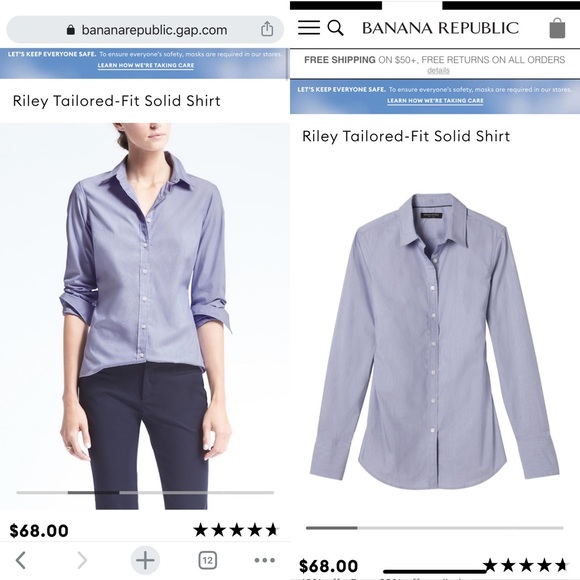 Banana Republic button down shirt - Picture 3 of 6